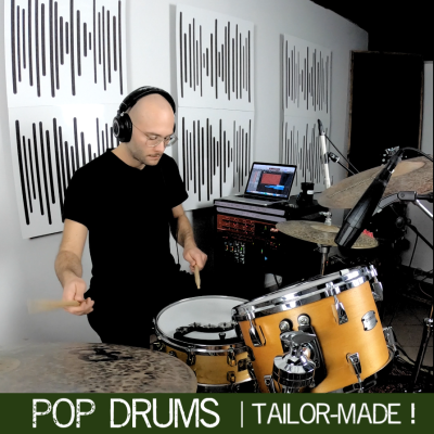 make awesome pop drums
