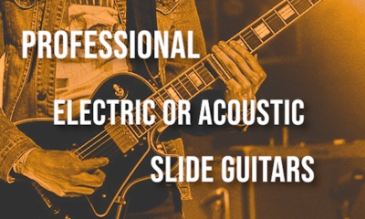 record slide guitar - electric or acoustic