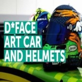 D*Face Art Car and Helmets | Formula E